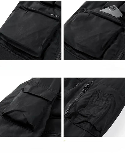 Men's Casual Multi-Functional Jackets Men's Cool Coats Outdoors Classics Cross-Country Sports Windproof Waterproof Autumn Winter