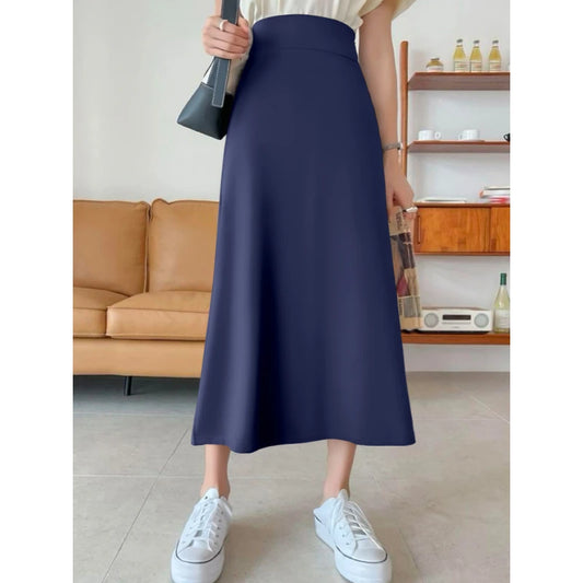 Women's Long Dresses Classic Fashion Elegant High Stretch Solid Colour Long Dresses Suitable for Dating and Shopping