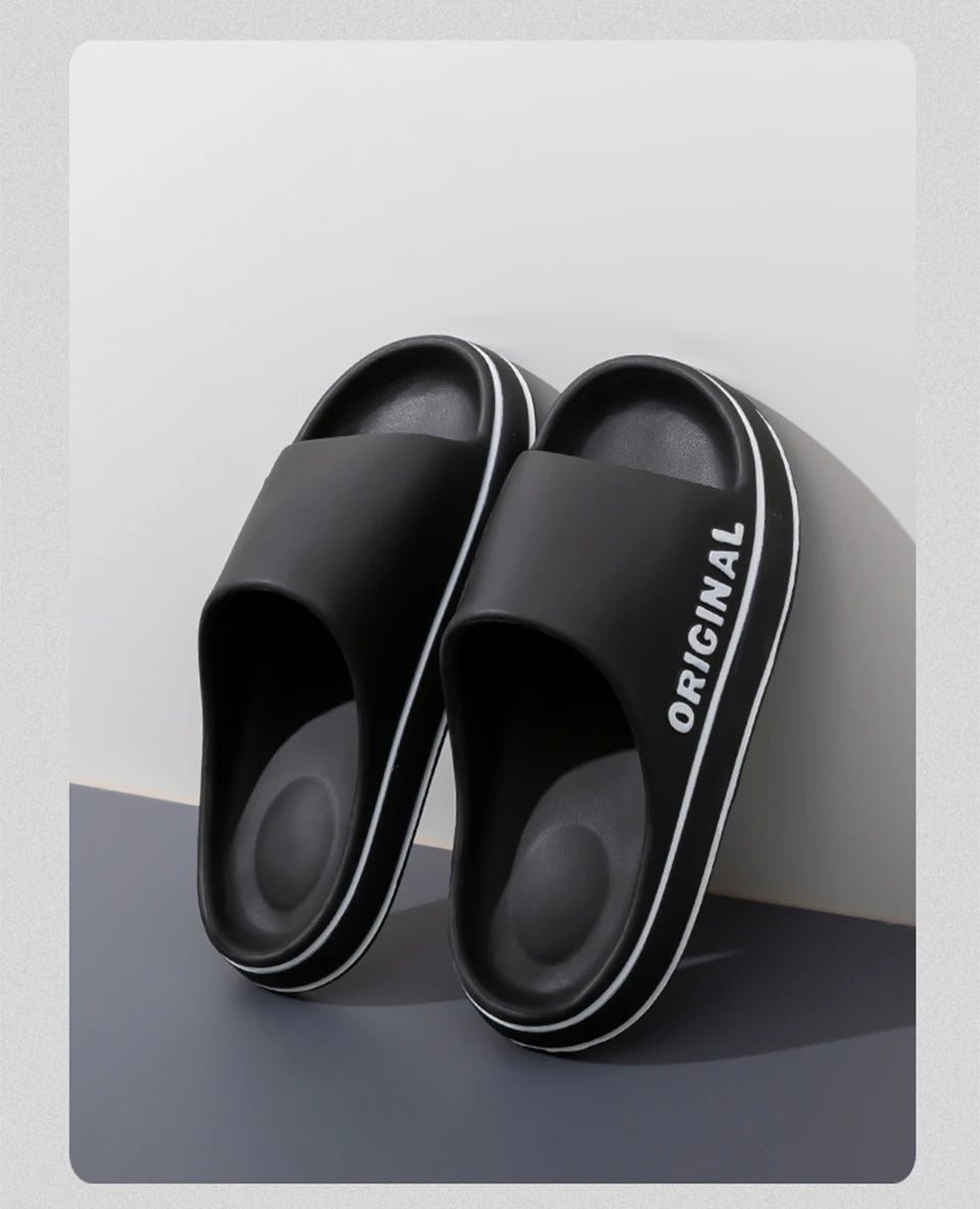Women's Classic Slippers Slip-Resistant Soft Indoor Outdoor  Comfortable Summer Footwear Men's Shoes - Premium Kiosk