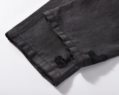 Yao Fashion ERD Luxury Casual Cargo Jeans Streetwear Loose Vintage Ripped Pants High Streetwear HipHop Unisex Trousers For Men - Premium Kiosk