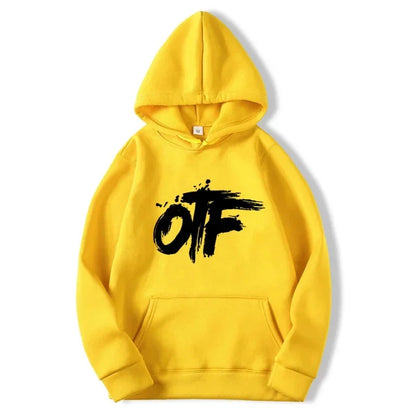 2024 Hoodie, Boys' Practice Wear _ Lil Durk Hoodie _ Otf _ Breathable, comfortable and minimalist Y2K sweatshirt