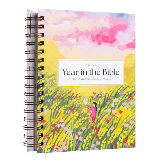 A Beautiful Year In The Bible Women Bible Guide 52 Week Bible Study For Women Women Bible Study Guide with Suggested Readings