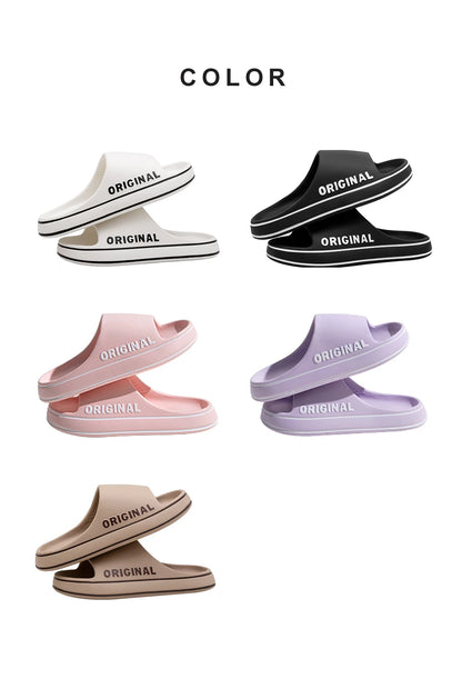 Women's Classic Slippers Slip-Resistant Soft Indoor Outdoor  Comfortable Summer Footwear Men's Shoes - Premium Kiosk