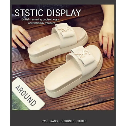 Women Slippers Summer Anti-slip Shoes Platform Design Trend Casual Fashion Sandals Casual Outside Non-slip Slippers Slides Women