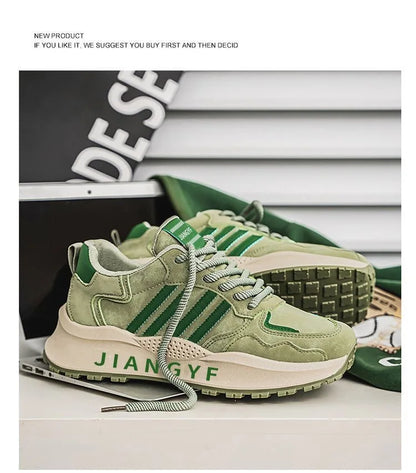 2025 All-Season Lightweight Chunky Dad Sneakers | Comfy Versatile Sport-Style Running Shoes for Men