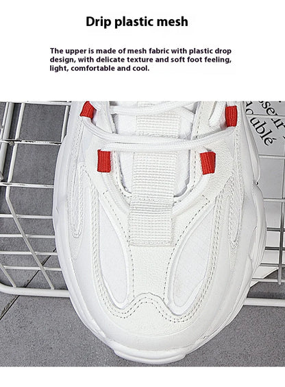 2025 new fashion platform daddy shoes men's ins port fashion shoes male personality popular leisure running shoes