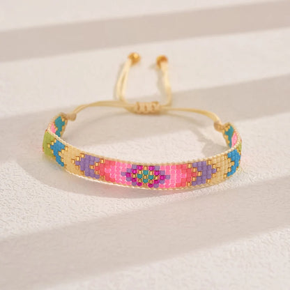 4Pcs/Set Miyuki Beads Bracelet Couple Bracelets Set Gift Lovers' Jewelry Handmade Loom Woven Jewellery Wide Pulseras