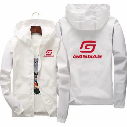 Men's hooded jacket, casual atmosphere thin coat, street clothing, fishing jacket, spring and autumn new