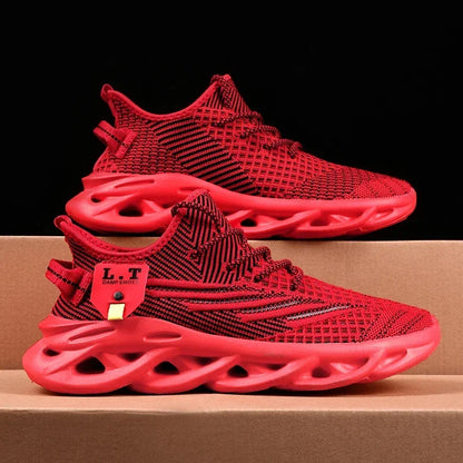 2024 The New Black Running  Shoes Casual Sneakers White Outdoor Breathable Mesh Shoes Men Light Shock-absorption Sneakers