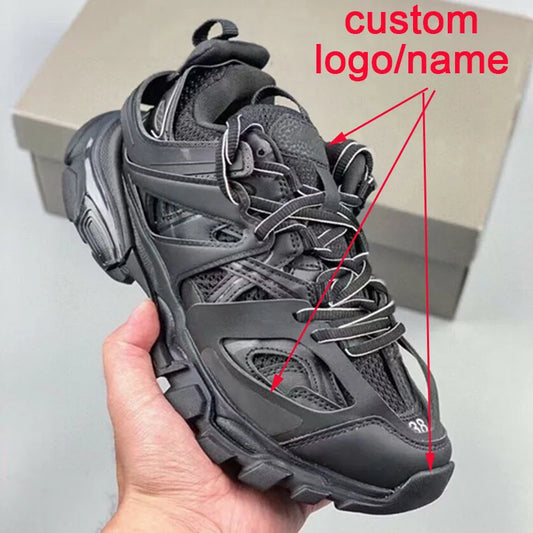 2025 New Classic Retro Dad Shoes for Men and Women Breathable Comfortable Fashionable and Versatile Casual Sneakers Customized