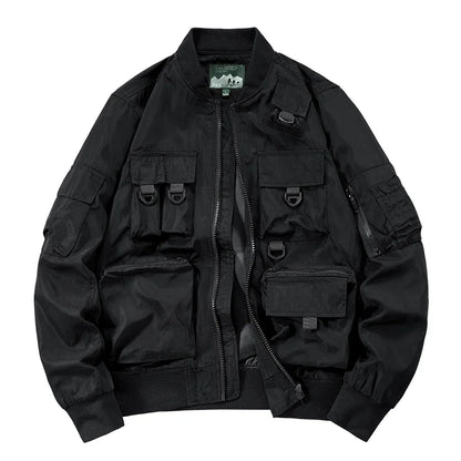 Men's Casual Multi-Functional Jackets Men's Cool Coats Outdoors Classics Cross-Country Sports Windproof Waterproof Autumn Winter