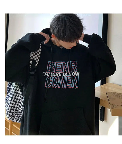 Hoodies Men Chic Daily Boy Men's Autumn New High Street Fashion Brand Jacket Ins Spring Autumn Sports Clothes ropa hombre y2k