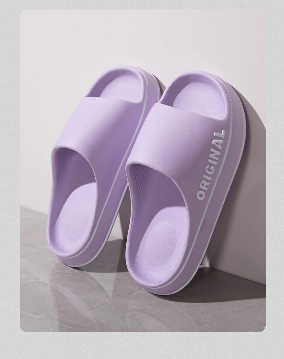 Women's Classic Slippers Slip-Resistant Soft Indoor Outdoor  Comfortable Summer Footwear Men's Shoes - Premium Kiosk