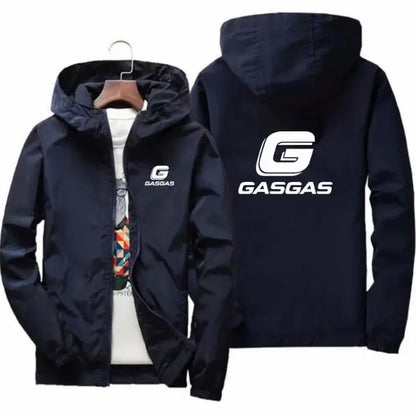 Men's hooded jacket, casual atmosphere thin coat, street clothing, fishing jacket, spring and autumn new