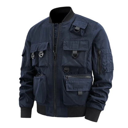 Men's Casual Multi-Functional Jackets Men's Cool Coats Outdoors Classics Cross-Country Sports Windproof Waterproof Autumn Winter