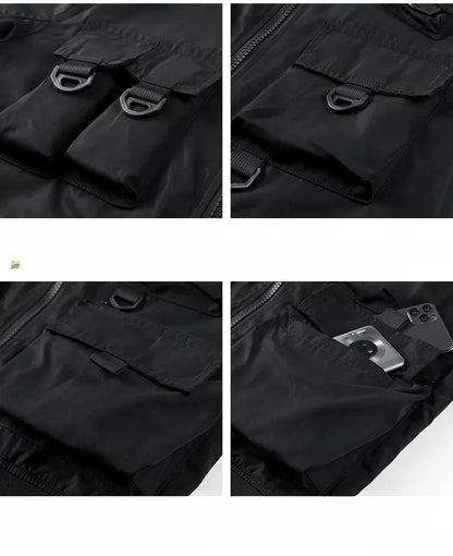 Men's Casual Multi-Functional Jackets Men's Cool Coats Outdoors Classics Cross-Country Sports Windproof Waterproof Autumn Winter