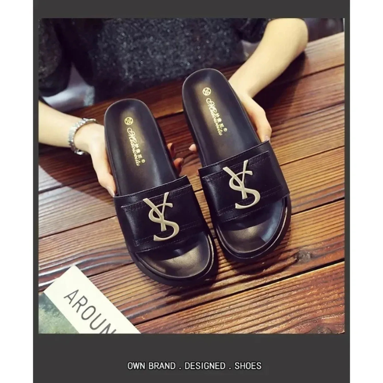 Women Slippers Summer Anti-slip Shoes Platform Design Trend Casual Fashion Sandals Casual Outside Non-slip Slippers Slides Women