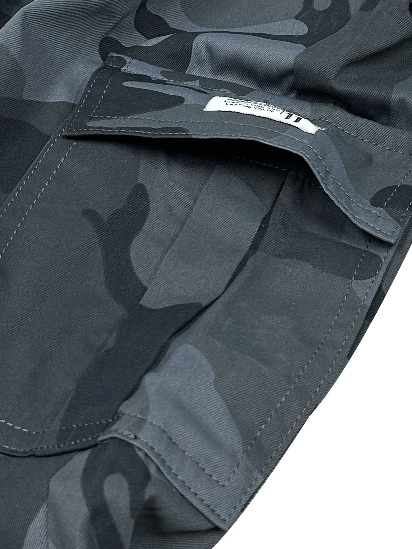 [Trendy Camo Cargo Pants] Camo Cargo Pants - Men's Trendy Casual Regular Fit Trousers With Side Pocket For Outdoor Activities - Premium Kiosk