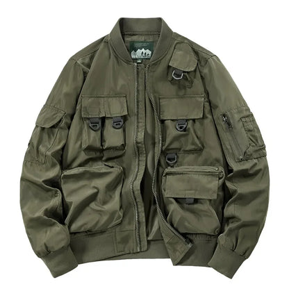 Men's Casual Multi-Functional Jackets Men's Cool Coats Outdoors Classics Cross-Country Sports Windproof Waterproof Autumn Winter