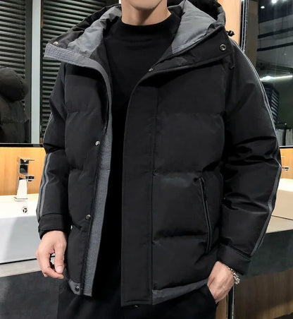Hoodie Jacket Man Printed Winter Down Coat for Men Cold Casual Fast Delvery Stylish Aesthetic Cheap Sale Joker Deals Work New In