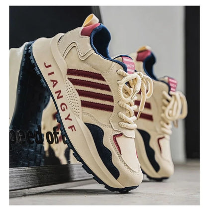2025 All-Season Lightweight Chunky Dad Sneakers | Comfy Versatile Sport-Style Running Shoes for Men