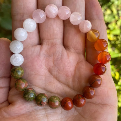 6 Styles Bracelet,Money Bracelet,Empath Protection Bracelet,Grounding & Protection Bracelet,Self-Love Bracelet
