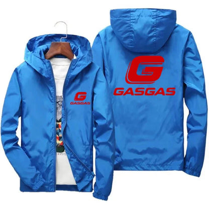 Men's hooded jacket, casual atmosphere thin coat, street clothing, fishing jacket, spring and autumn new