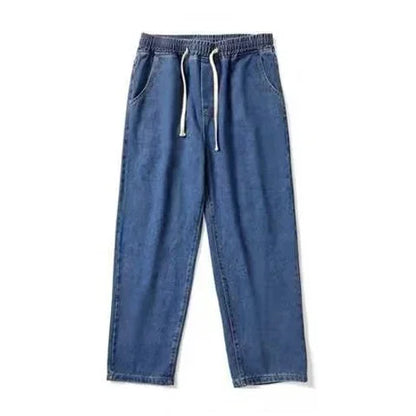 Jeans Men Wide Leg Cargo Pants Streetwear Baggy Men Korean Fashion Loose Straight Male Clothing Y2K Hip Hop Style Male Trousers - Premium Kiosk