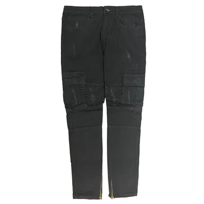 Jeans Men Wide Leg Cargo Pants Streetwear Baggy Men Korean Fashion Loose Straight Male Clothing Y2K Hip Hop Style Male Trousers - Premium Kiosk