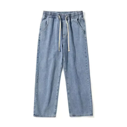 Jeans Men Wide Leg Cargo Pants Streetwear Baggy Men Korean Fashion Loose Straight Male Clothing Y2K Hip Hop Style Male Trousers - Premium Kiosk
