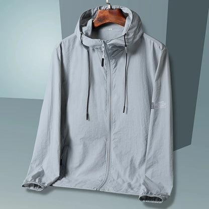 2025 Summer Hooded Jacket Men Women Sun Protection Clothing Fishing Hunting Clothes Quick Dry Skin Windbreaker