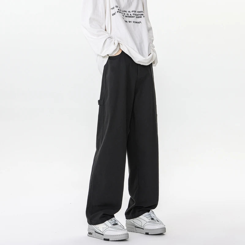 M-XXXXXXXXL Mens Cargo Combat Trousers Chino Cotton Jeans Casual Streetwear Work Wear Pants Plain Color Autumn Bottoms 8XL 7XL - Premium Kiosk