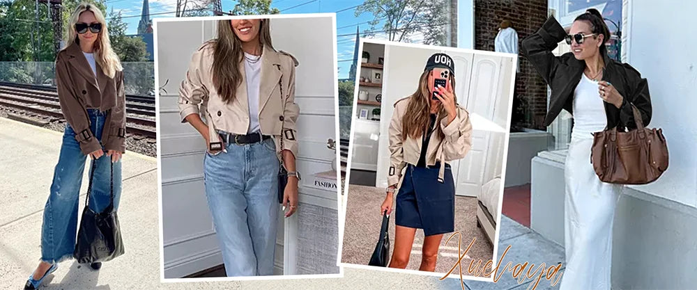Women Straight Cargo Jeans Women's Streetwear Stretchy High Waisted Jeans Unique Multi-Pocket Female Trousers Pocket Design - Premium Kiosk