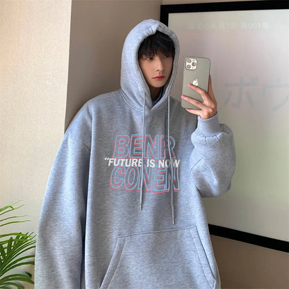 Hoodies Men Chic Daily Boy Men's Autumn New High Street Fashion Brand Jacket Ins Spring Autumn Sports Clothes ropa hombre y2k