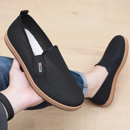 2025 New Men's Fabric Shoes Comfortable and Breathable Dad Shoes Soft Bottom Skid-Proof Fashion Casual Shoes Free Shipping