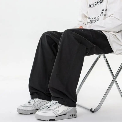 M-XXXXXXXXL Mens Cargo Combat Trousers Chino Cotton Jeans Casual Streetwear Work Wear Pants Plain Color Autumn Bottoms 8XL 7XL - Premium Kiosk