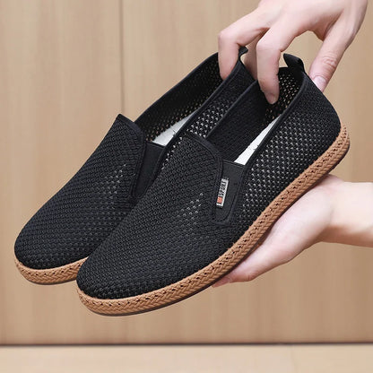 2025 New Men's Fabric Shoes Comfortable and Breathable Dad Shoes Soft Bottom Skid-Proof Fashion Casual Shoes Free Shipping