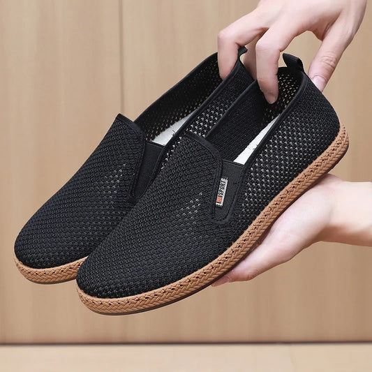 2025 New Men's Fabric Shoes Comfortable and Breathable Dad Shoes Soft Bottom Skid-Proof Fashion Casual Shoes Free Shipping