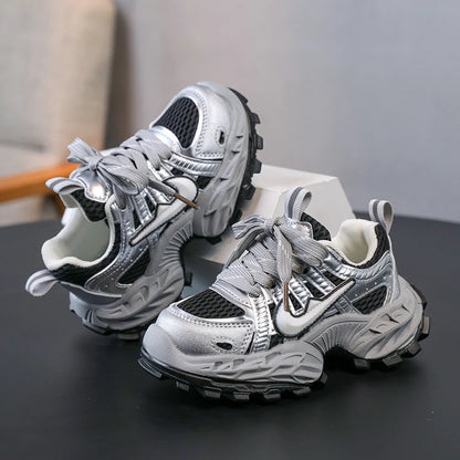 Women's Dad Shoes Thick Sole Breathable Lightweight Summer Thick Bottom High Toppling Street Fashion Comfortable Slip-On Trendy