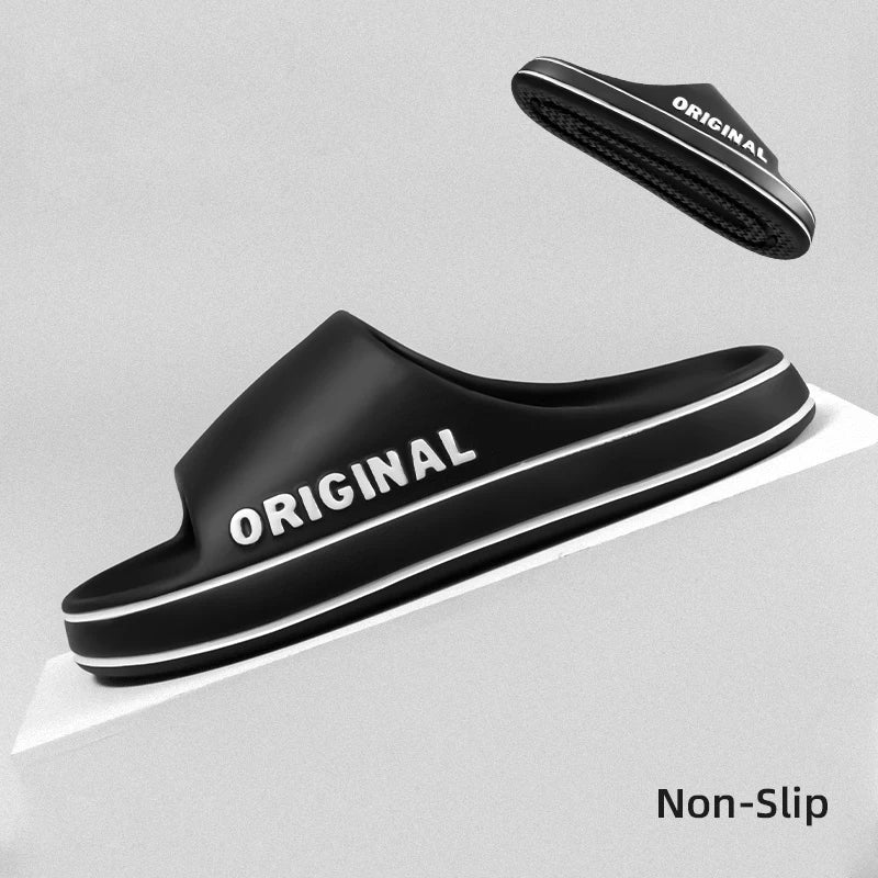 Women's Classic Slippers Slip-Resistant Soft Indoor Outdoor  Comfortable Summer Footwear Men's Shoes - Premium Kiosk