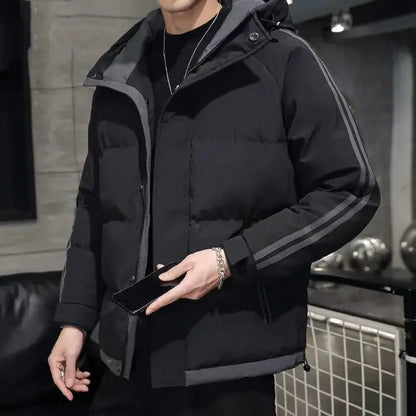 Hoodie Jacket Man Printed Winter Down Coat for Men Cold Casual Fast Delvery Stylish Aesthetic Cheap Sale Joker Deals Work New In