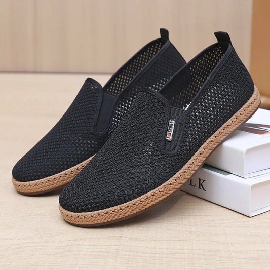 2025 New Men's Fabric Shoes Comfortable and Breathable Dad Shoes Soft Bottom Skid-Proof Fashion Casual Shoes Free Shipping