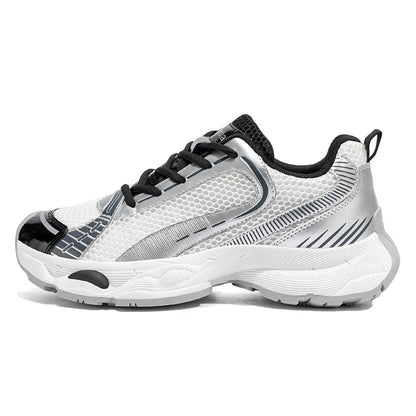 2025 New Autumn and Winter Dad Shoes for Men  Couples Shoes, Thick Soles, Increased Genuine Leather, Breathable, Polis