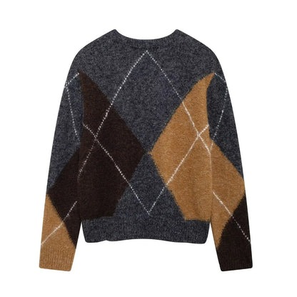 Women's Sweater New Autumn New Fashion Sweaters for Women Long Sleeve Pullover Casual Knitwear Top ﻿
