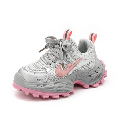Women's Dad Shoes Thick Sole Breathable Lightweight Summer Thick Bottom High Toppling Street Fashion Comfortable Slip-On Trendy