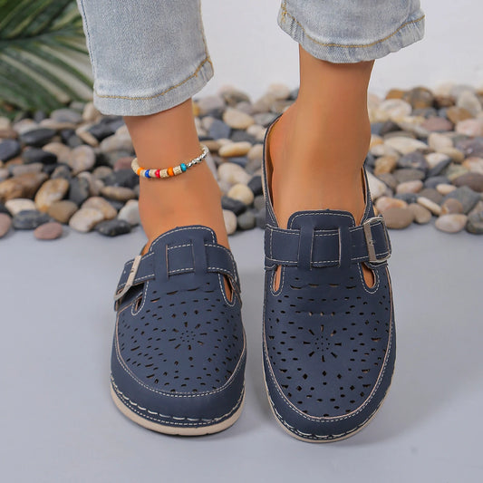 Women Slippers 2024 New Summer Open Toe Shallow Sandals Flats Shoes High Heels Platform Slippers Slides Women Zapatos De Mujer - Premium Kiosk