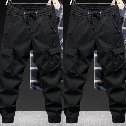 Cargo Pants Men Jogging Casual Pants Cotton Full Length Military Mens Streetwear Mens Work Tracksuit Trousers Plus Size